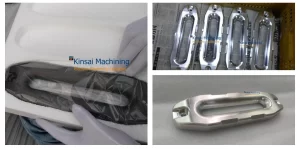 China CNC Machined Aluminum Hawse Fairlead